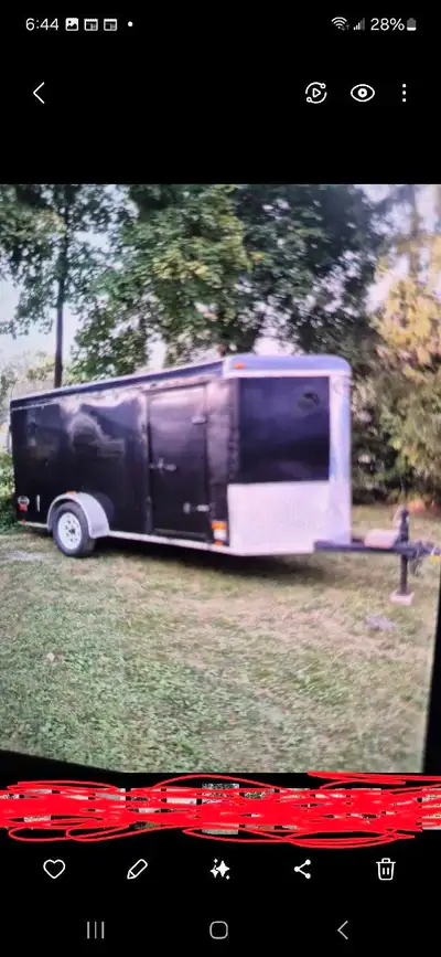 I'm selling my 2010 12' Kargo Max trailer for $3500 ( FIRM). Single axle, rear barn doors, and side...