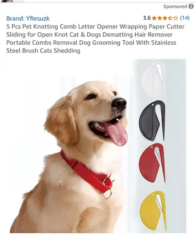 Yfiesuzk Pet Grooming Tool, View more
