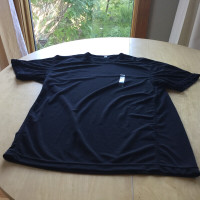 UNIQLO Drywear mesh black T-shirt men’s XL NEW