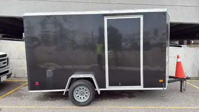 2022 Darkhorse enclosed cargo trailer 6x12. No trades. Contact Gino at +16478335860 please text.