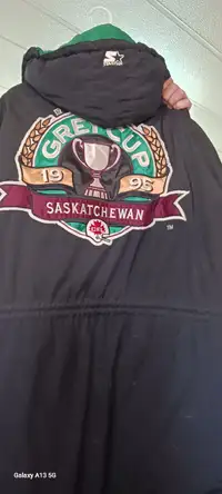 Grey cup jacket 1995 Saskatchewan