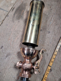 Vintage Large Penberthy Steam Whistle 4" Diameter 