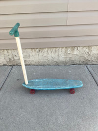 Vintage scooter skateboard 