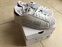 Adidas x Girls Are Awesome Superstar C - Size 2 - Brand New NWT