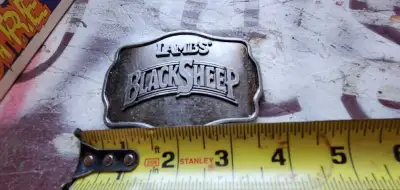 Black Sheep Belt Buckle, View more