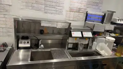 stainless steel kitchen working table for restaurant , View more