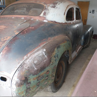 47 Chev Coupe, metal work done, project car, open to  offers