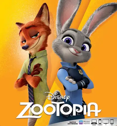 Zootopia (Disney Blu-ray / DVD / Digital Code, NEW), View more