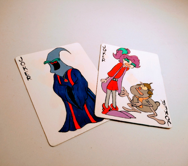 NEW Handpainted Care Bear Card Deck in Toys & Games in Hamilton - Image 3