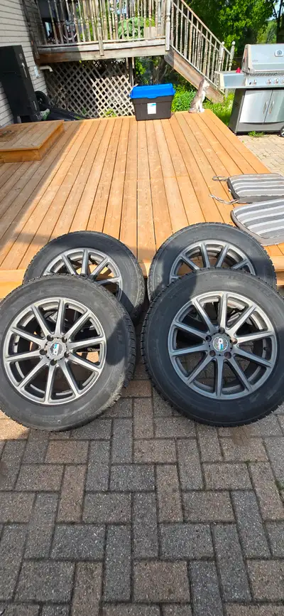 Selling a set of Michelin X-Ice winter tires mounted on 17” Euro Design alloy rims. Bolt pattern is...