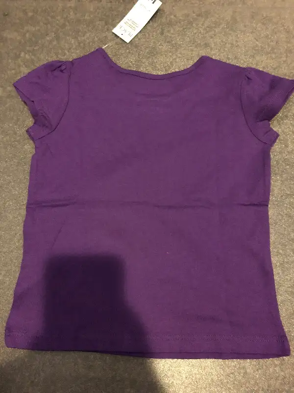 Brand New - Children's Place PURPLE Perfect t-shirts - 3T Girls62864744184451123