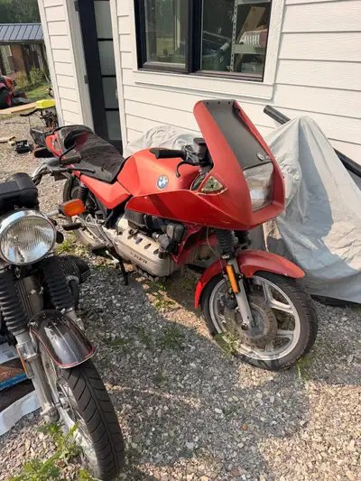 I have 2 k100 bmw motorcycle as a package deal. One can be restored or turned into a cafe project an...