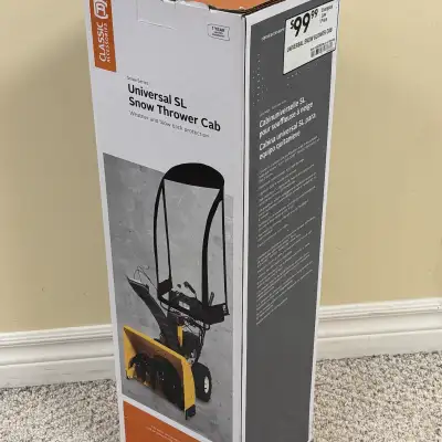 Universal Snow Blower Cab, View more