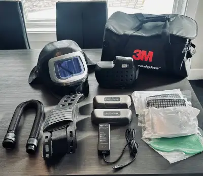 3M Speedglas 9100FX with ADFLO PAPR System, View more