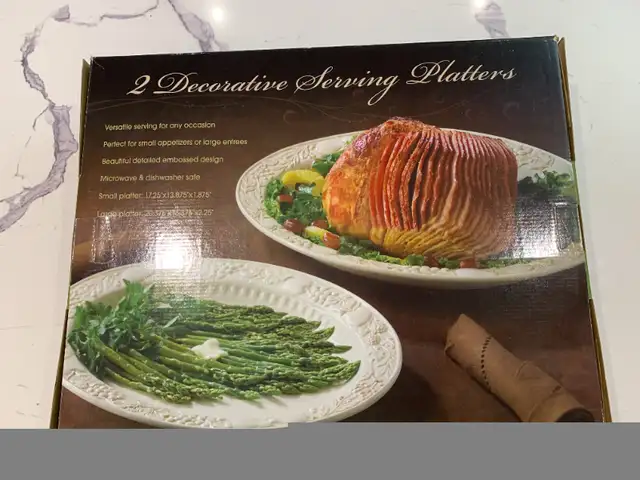 NEW - 2pc Serving Platters65048382780162121