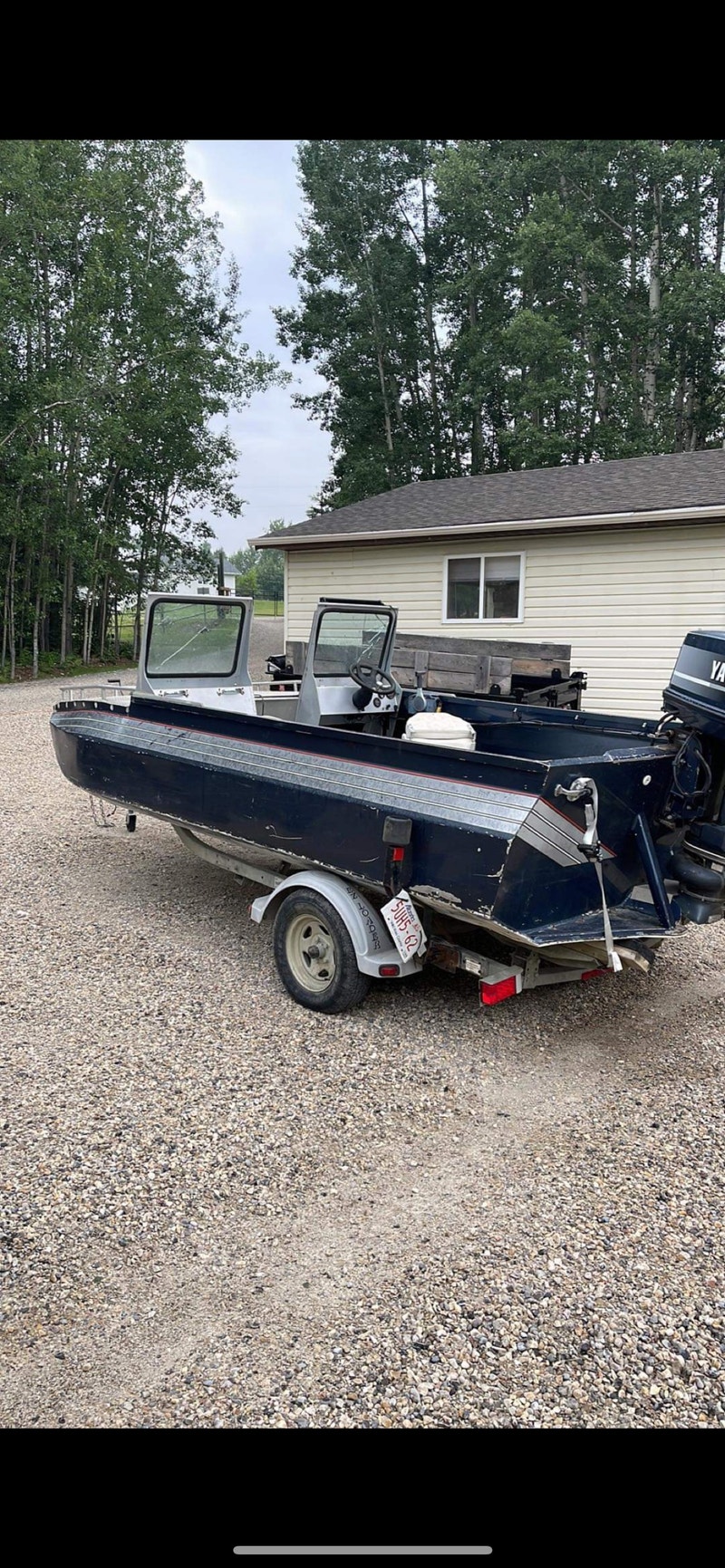 14 ft muskrat jet boat Powerboats & Motorboats Red Deer Kijiji