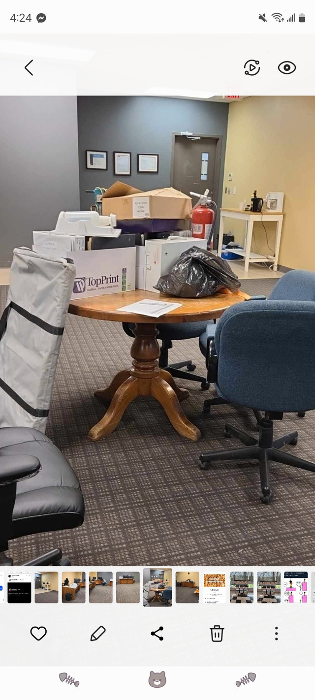 Free office furniture Free Stuff Calgary Kijiji