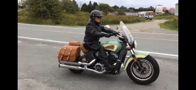 2018 Indian Scout 4512 KLMS Lady Driven Fully Loaded 2 Seat options ( Large or Small ) Never driven...