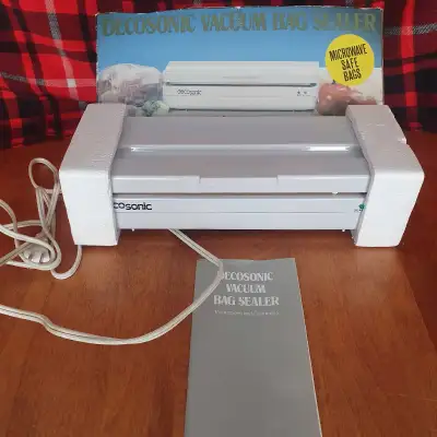 Decosonic Vacuum Bag Sealer" Brand New", View more