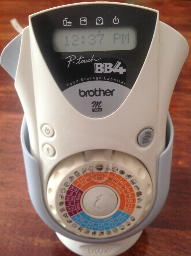 brother P-touch food storage label maker in Other in Brockville