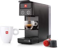 Illy Y3.2 Espresso and Coffee Machine, Black