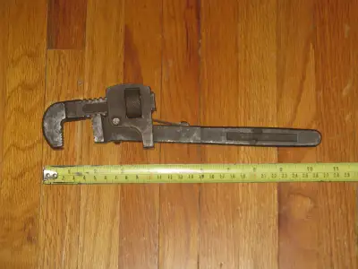 Vintage James Smart Endurance 10" Pipe Wrench ~ made in Canada, View more