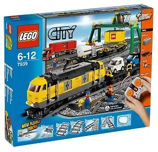 Lego City 7939 Cargo Train retired firm will ship canada wide or us interac or wire money transfer E...