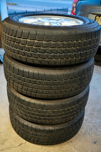 235/65/17 winter tires in aluminum rims