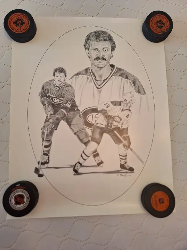 1986-87 KRAFT Montreal Canadiens 16" x 20" Poster Prints in Arts & Collectibles in St. Catharines - Image 4