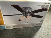 NEW IN BOX Ceiling Fan and Lights