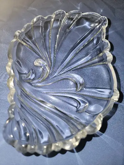 Fancy Decorative (Clear) glass bowl