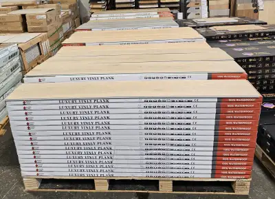 9mm Luxury Vinyl Plank Flooring – 4 Colors – $2.58/sq ft!, View more
