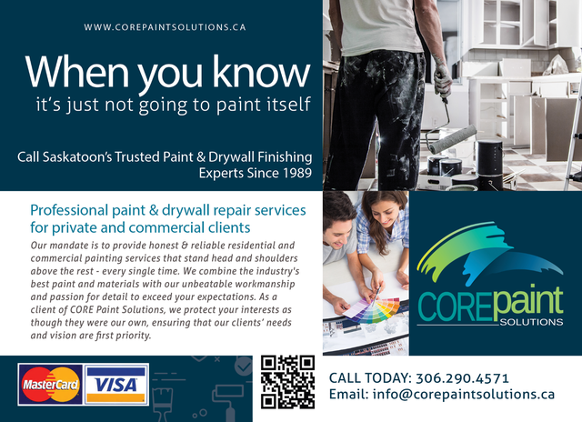 CORE Paint Solutions for Quality, Value and Integrity!537087600010864641