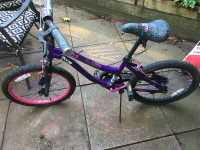 Girls Monster High Bike 18”