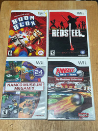 4 jeux de Nintendo Wii