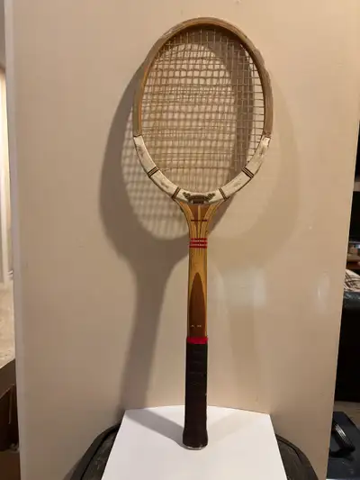 Raquette de courge en bois vintage Dunlop Maxply Fort modèle