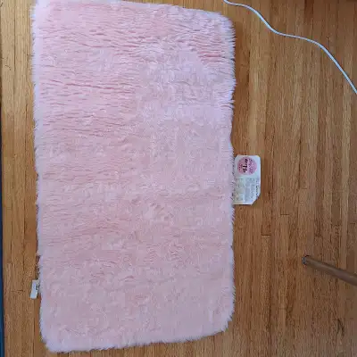 Vintage Pink Photo Rug, View more