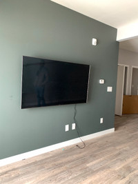 TV installation with any type  and size of