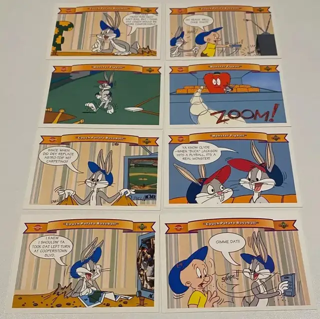 1990-91  UD Looney Tunes (450) CARD LOT - Reggie Jackson x45  in Arts & Collectibles in City of Montréal - Image 6