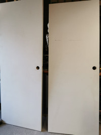 Interior Flat Panel Doors (two)