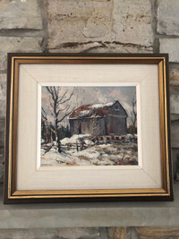 Oil Painting by W F Griffins 