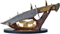 Collectable SZCO Supplies Eagle Antler Display Knife 15.25 Inch
