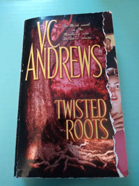 V.c. Andrews twisted roots paperback book in good condition 