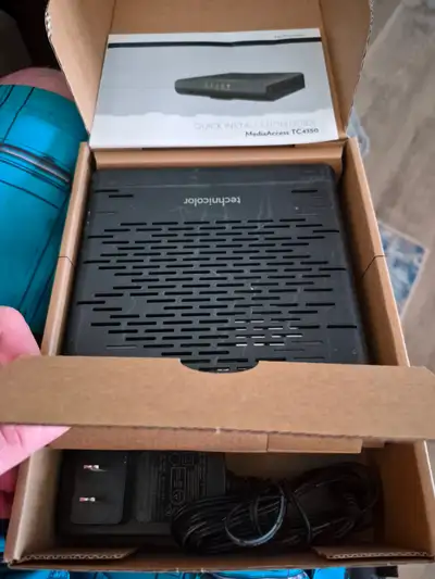 Our former internet provider was TekSavvy. This is the modem they supplied us with when we signed up...
