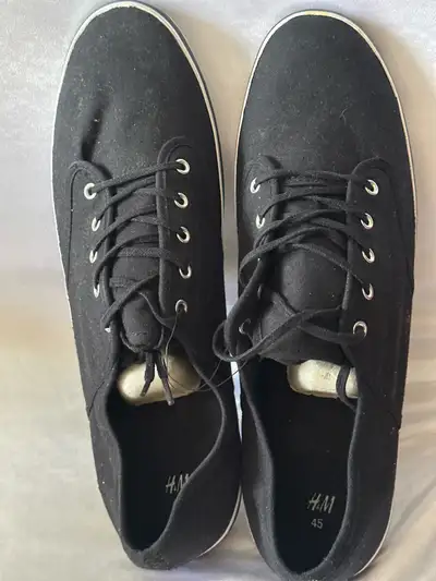 Black H&M sneakers for men , View more