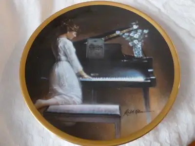 Collector plate "Piano Moods" by Robert A. Olson, View more