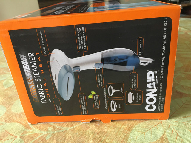 Brand New ConAir Fabric Steamer in Irons & Garment Steamers in Mississauga / Peel Region - Image 2