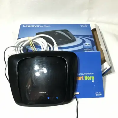 Cisco Linksys wireless router, View more