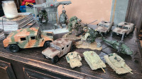 Military diorama and collectables