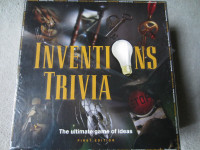 BRAND NEW - INVENTIONS TRIVIA BOARD GAME